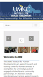 Mobile Screenshot of ihd.umkc.edu