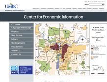 Tablet Screenshot of cei.haag.umkc.edu