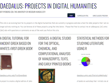 Tablet Screenshot of daedalus.umkc.edu