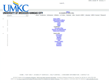 Tablet Screenshot of ecommerce.umkc.edu