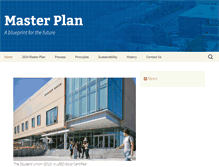 Tablet Screenshot of masterplan.umkc.edu