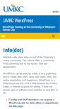 Mobile Screenshot of info.umkc.edu