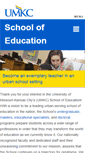 Mobile Screenshot of education.umkc.edu