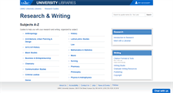 Desktop Screenshot of libguides.library.umkc.edu